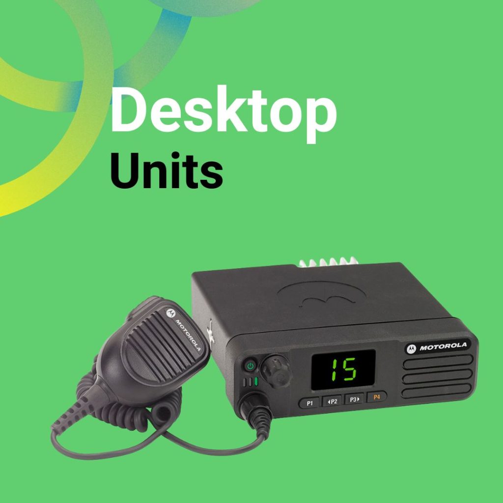 two way radios desktop units